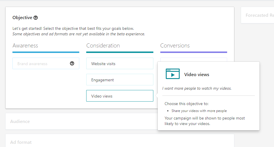 LinkedIn Objective Ads - Video Views